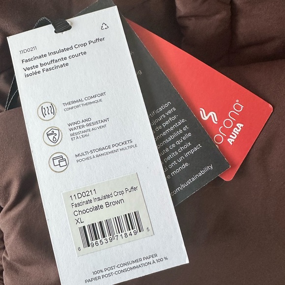 MPG Fascinate Cropped Puffer Jacket - Picture 2 of 2